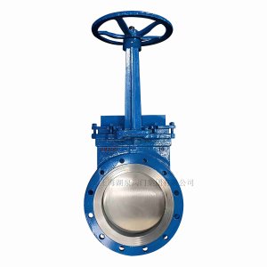 手動刀閘閥DN65，DN80，DN150鑄鋼10公斤