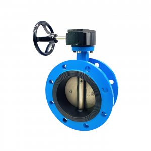 DN125，DN150法蘭式蝸輪蝸桿蝶閥1.6Mpa